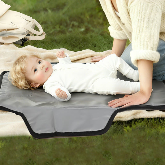 Portable Waterproof Baby Changing Pad with Foldable Design