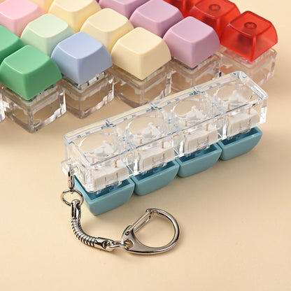 Keychain Fidget Pop Button Stress Relief Toy