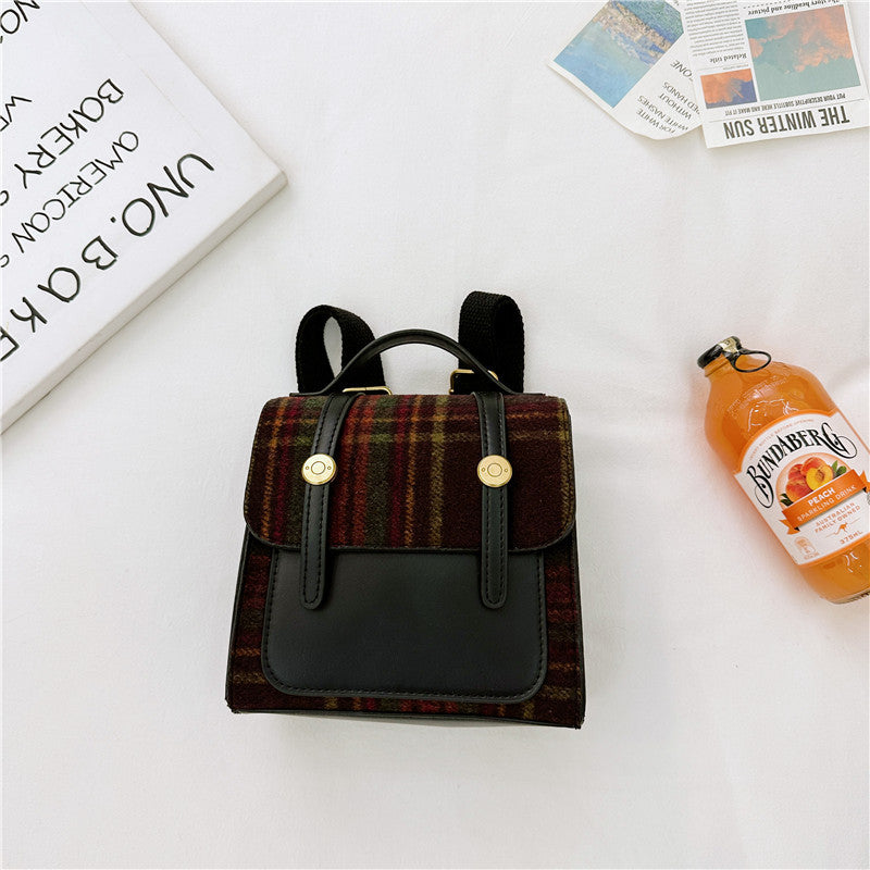 Mini Retro Style Kids Backpack Unisex with Padded Straps