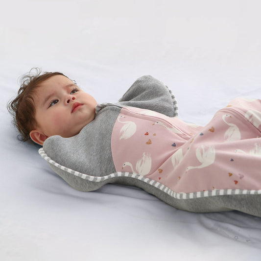 Cotton All-Season Baby Sleeping Sack with Cartoon Design