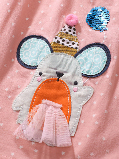 Princess Dress Cute Cotton Summer Dress for Girls