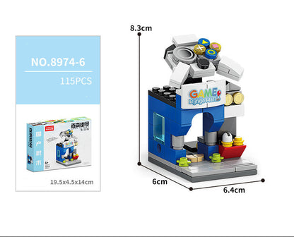 City Buildings Modular Building Block Sets for Kids