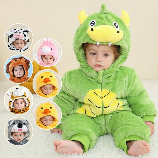 Animal Shaped Baby Winter Snowsuit for Kids