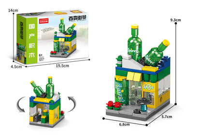 City Buildings Modular Building Block Sets for Kids