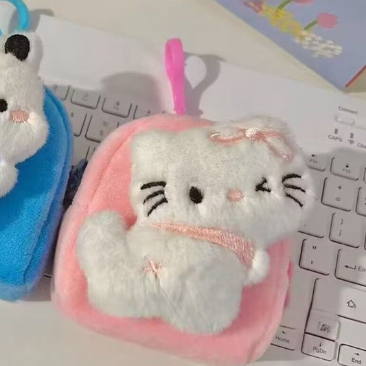 Cute Pacha Dog Mini Coin Purse Plush Storage Bag