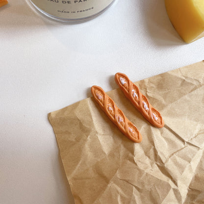 Fun Realistic Food Earrings - Cute Non-Pierced Ear Clips and Studs
