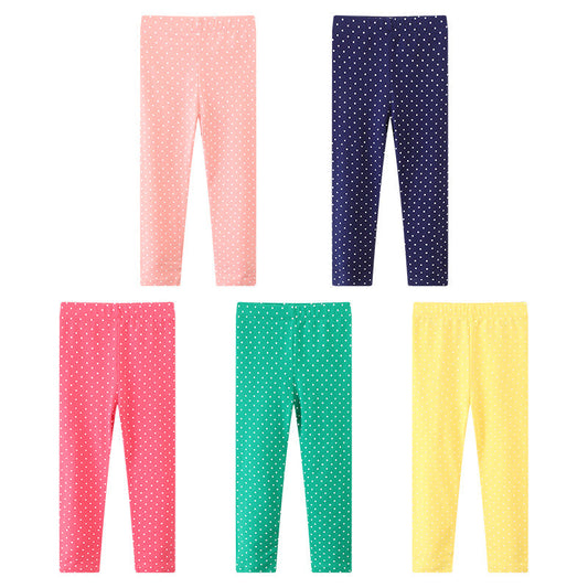 Kids Princess Skirt Leggings Cotton Long Pants
