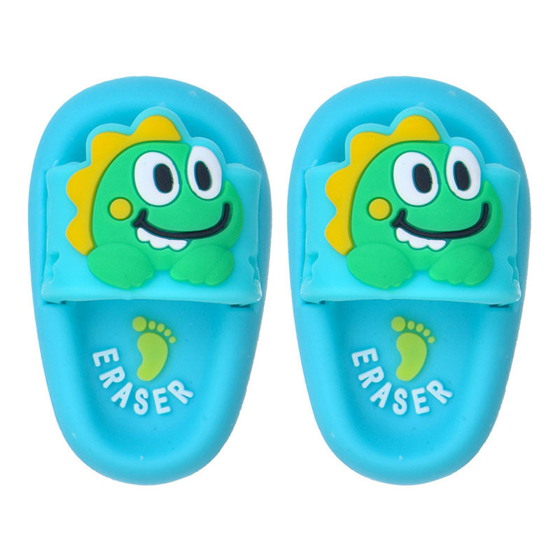 3D Slipper Erasers Cute Cartoon Clean Erase For Kids