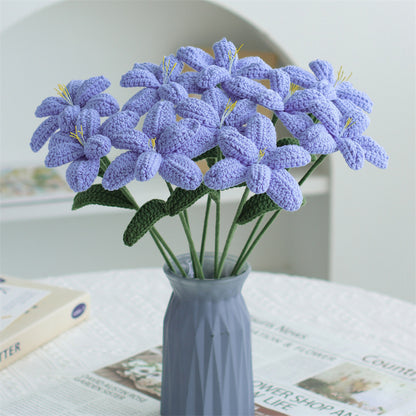 Single Stem Dried Flower Rose Tulip Bouquet Decor