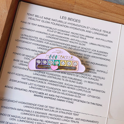 Mood Energy Transformation Brooch Smiley Face Metal Badge