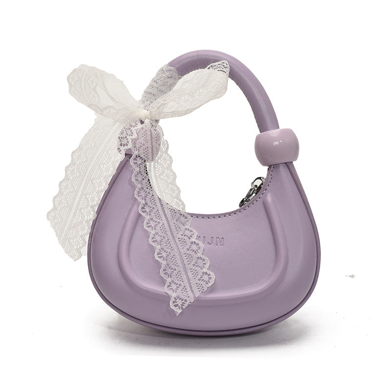 Trendy Lace Kids' Shoulder Bag With Breathable Design