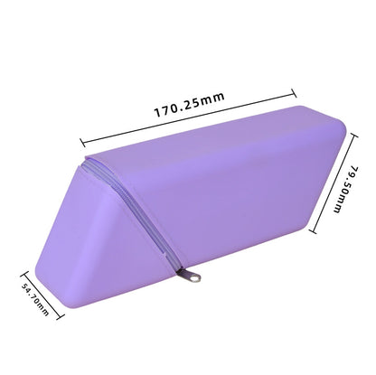 Silicone Diamond Zipper Pencil Case Desk Pouch