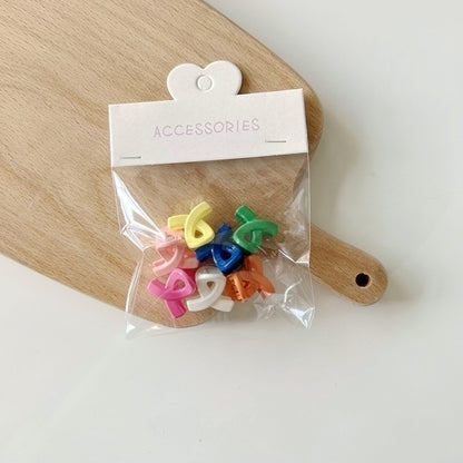 Colorful Mini Hair Clips Set for Kids