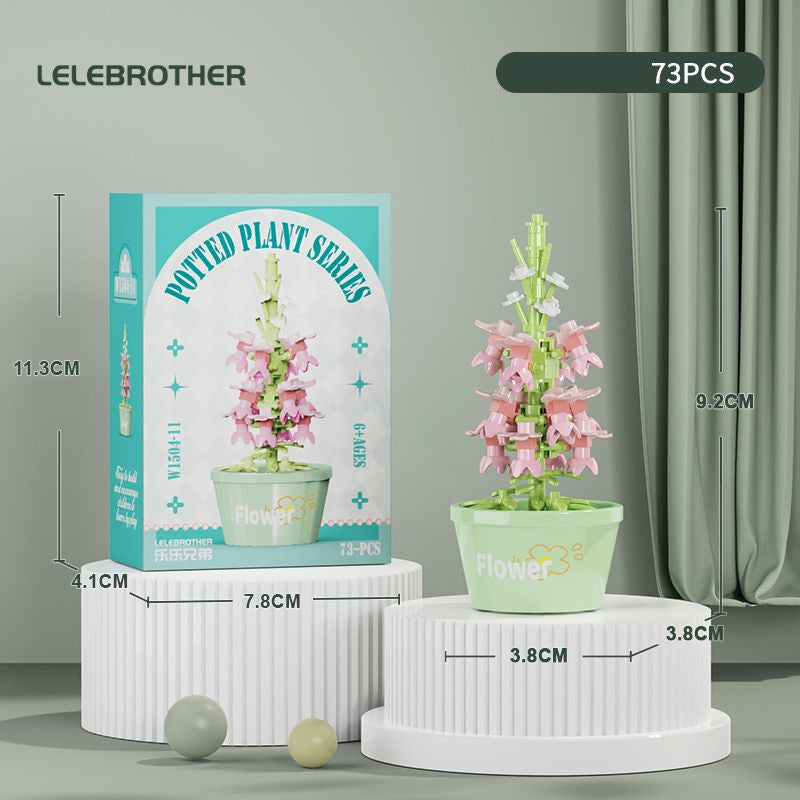Compatible Lego Flower Succulent Plant Building Blocks Toy