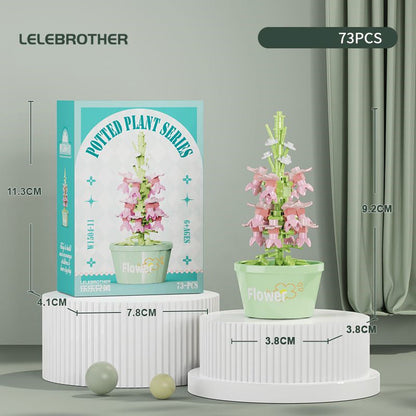 Compatible Lego Flower Succulent Plant Building Blocks Toy