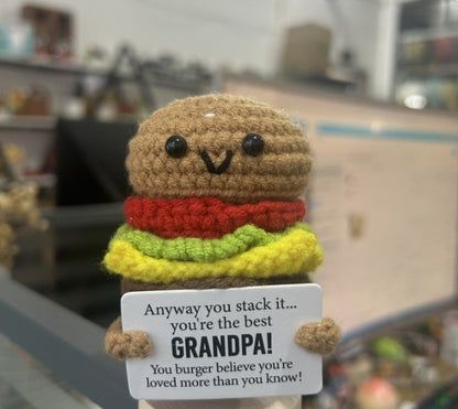 Handmade Positive Energy Potato Plush Toy with Quirky Expressions