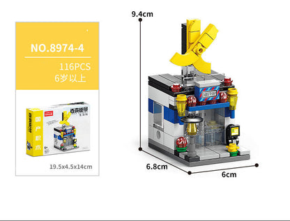 City Buildings Modular Building Block Sets for Kids