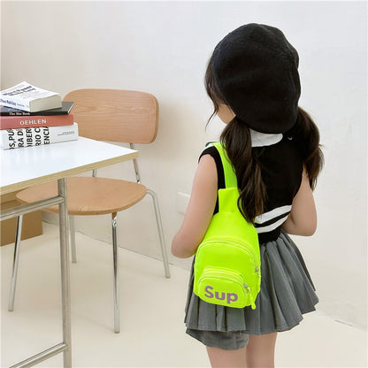 Trendy Alphabet Letter Mini Crossbody Bag for Kids