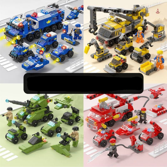 Creative Military Construction Toy Building Blocks for Kids