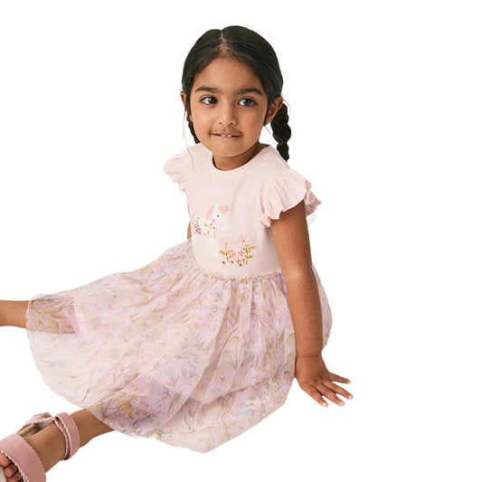 Girls' Princess Dress Summer Cotton Dress