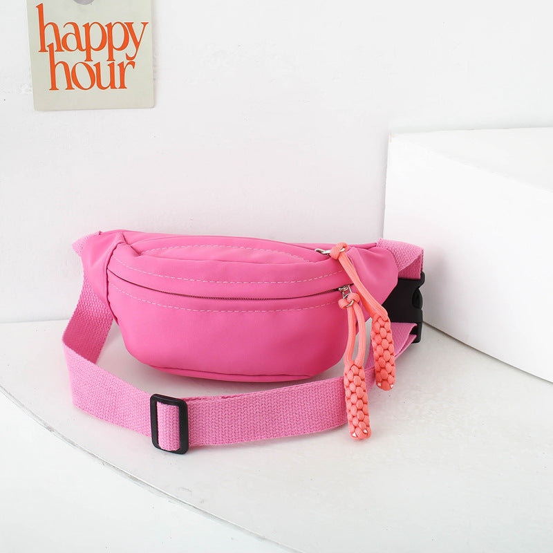 Trendy Canvas Crossbody Bag for Kids