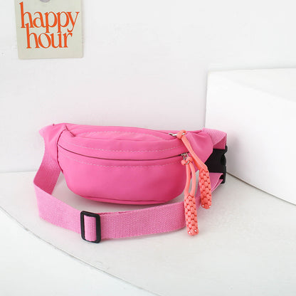 Trendy Canvas Crossbody Bag for Kids