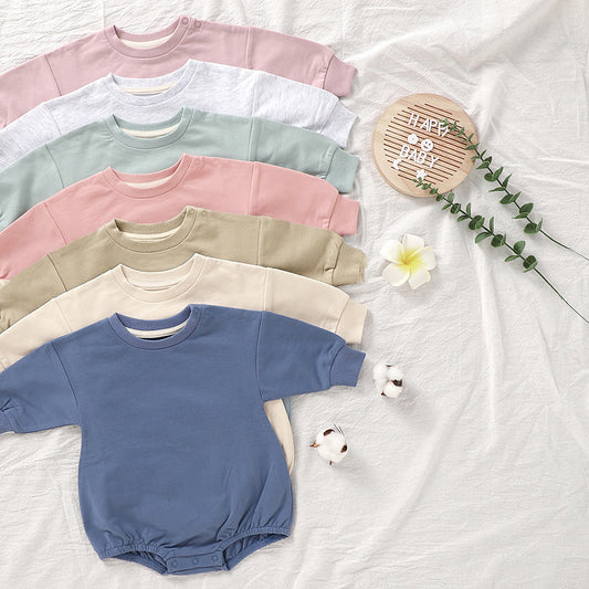 Organic Cotton Baby Bodysuit Casual Triangle Onesie