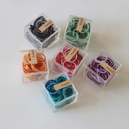 Colorful Nylon Hair Ties Set for Kids