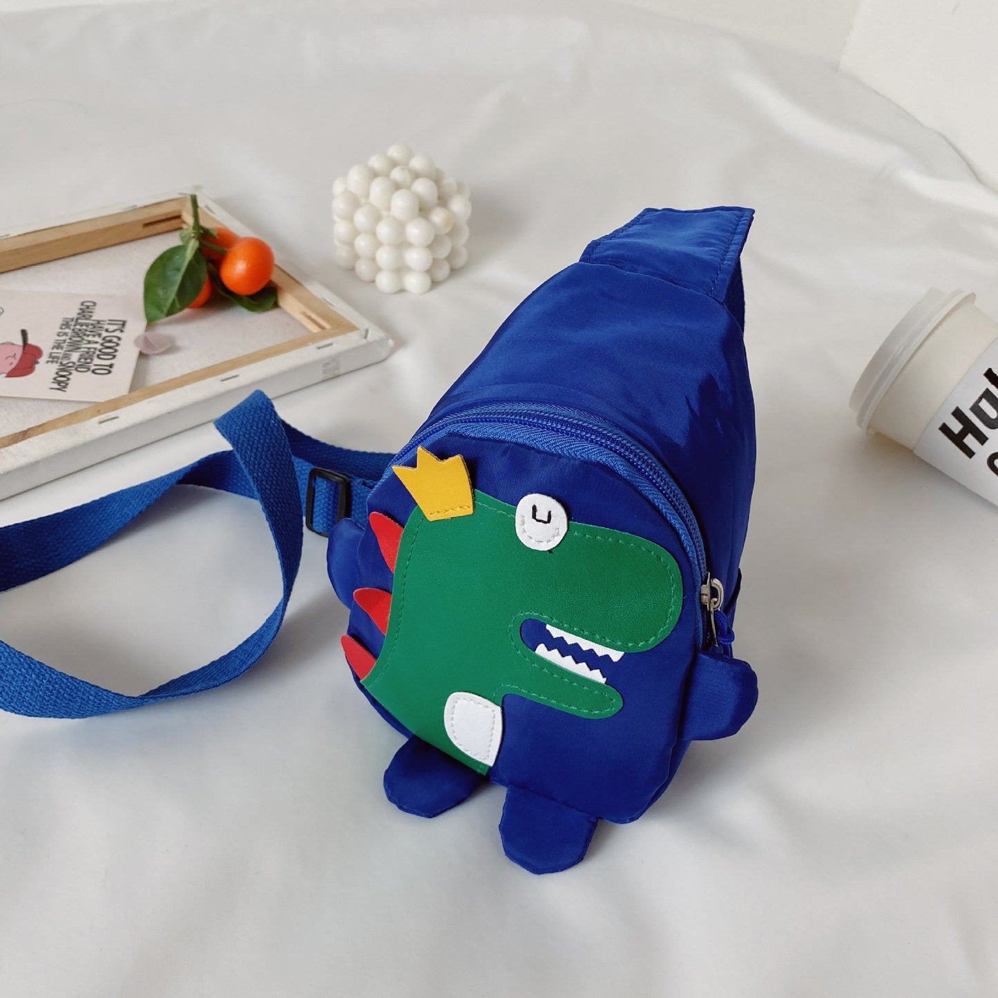 Cute Dinosaur Backpack Casual Crossbody Bag for Kids