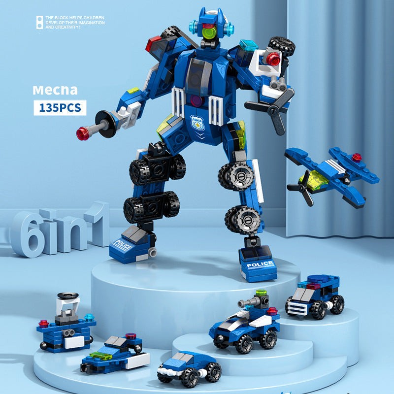 City Buildings Modular Building Block Sets for Kids