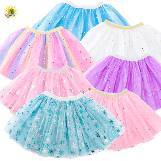 Sweet Tutu Skirt For Girls - Cute, Colorful, All-Season Design