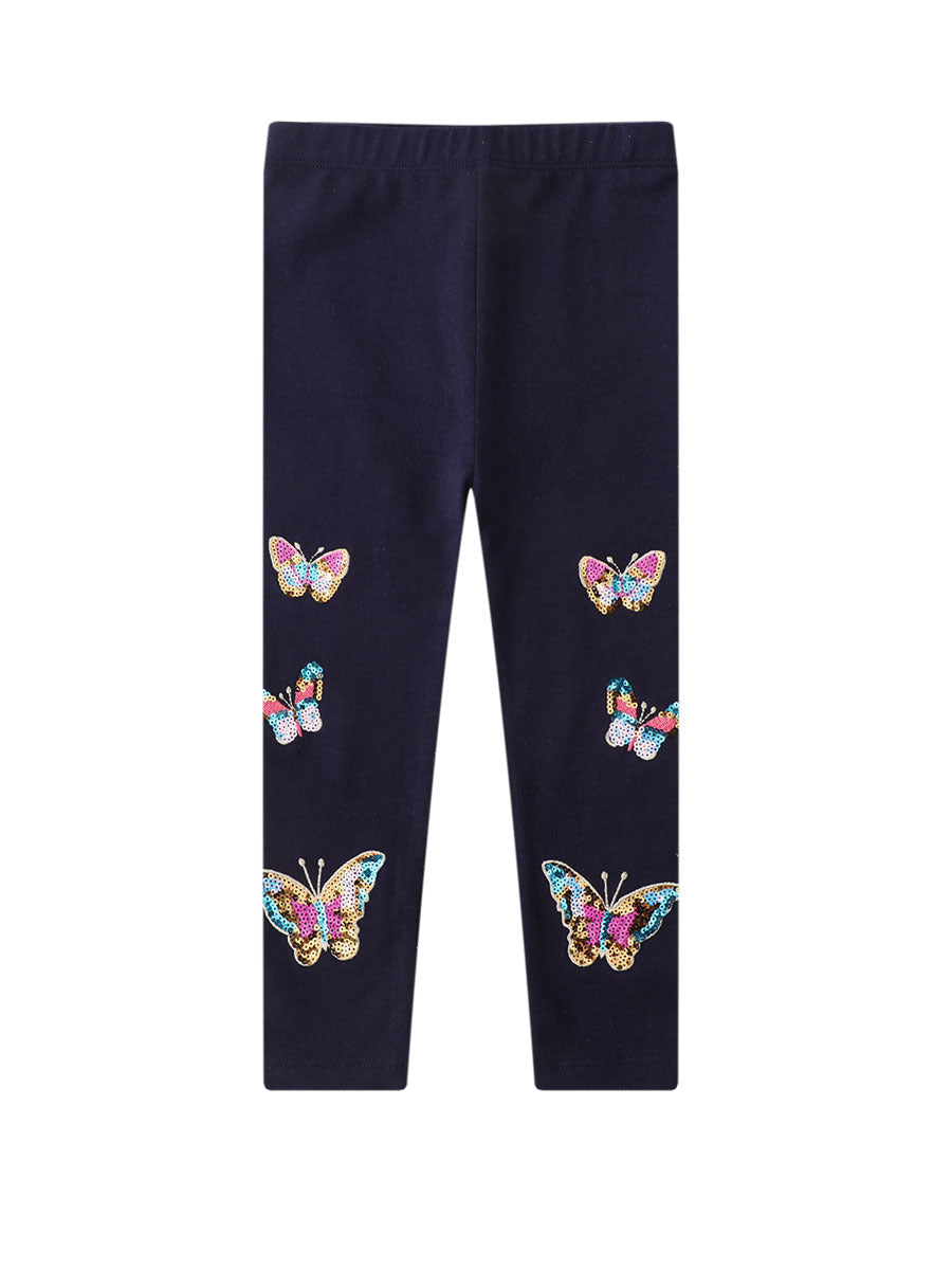 Princess Style Girls Leggings Slim Fit Cotton Pants