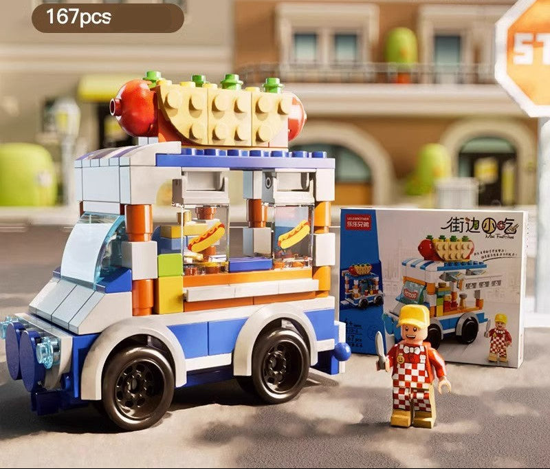 City Buildings Modular Building Block Sets for Kids