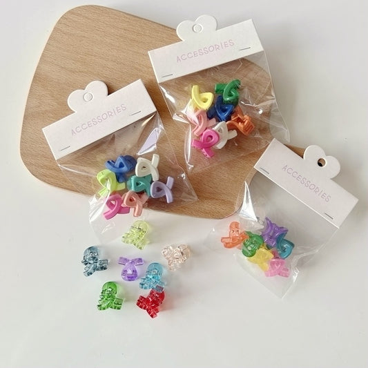 Colorful Mini Hair Clips Set for Kids