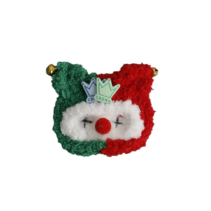 Cartoon Handmade Woven Hair Clips Adorable Kids Hair Accessories