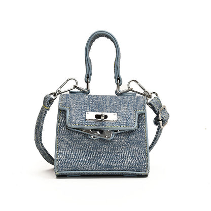 Trendy Mini Shoulder Bag for Kids with Geometric Design