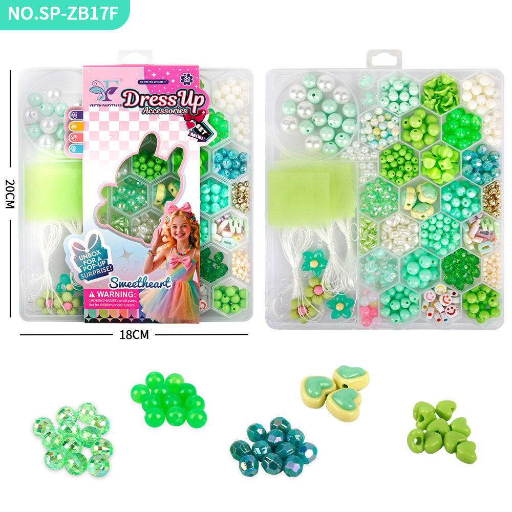 Diy Children's Bead Craft Kit - Creative Jewelry Making for Kids