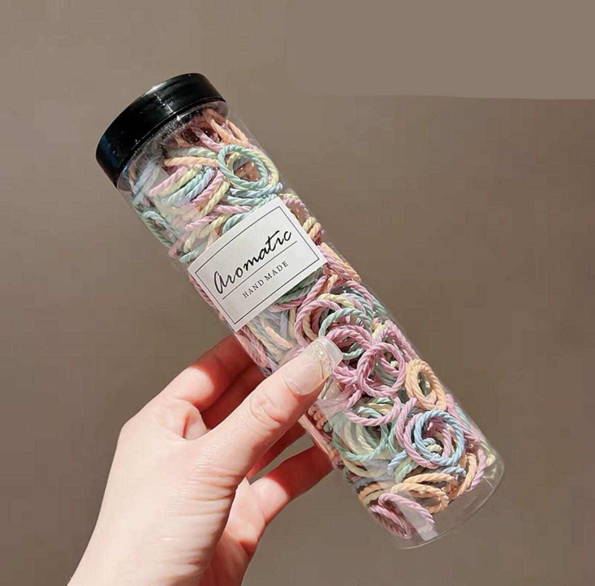 Children's Hair Ties Soft Fabric Durable Elastic Hair Bands