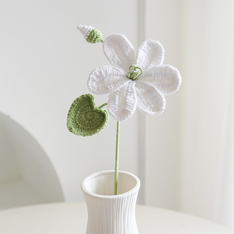 Single Stem Dried Flower Rose Tulip Bouquet Decor
