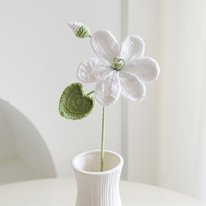 Single Stem Dried Flower Rose Tulip Bouquet Decor