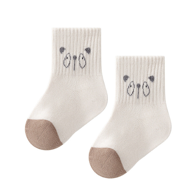 Cute Cartoon Cotton Socks for Kids - Breathable and Comfortable