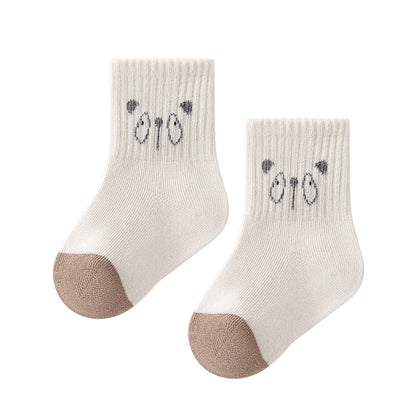 Cute Cartoon Cotton Socks for Kids - Breathable and Comfortable
