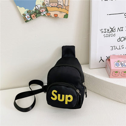 Trendy Alphabet Letter Mini Crossbody Bag for Kids
