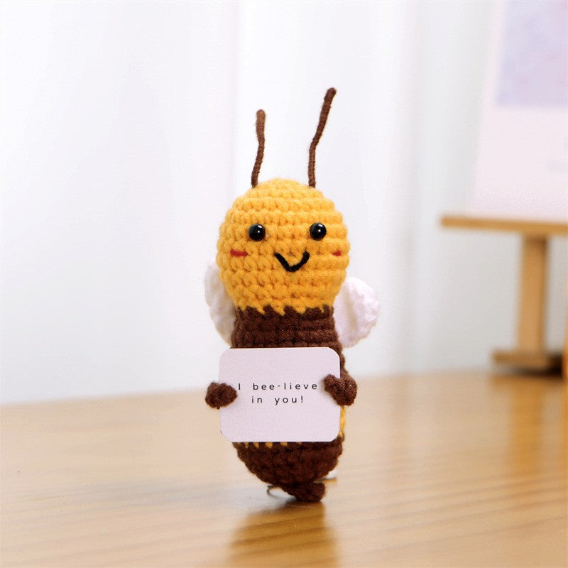 Handmade Positive Energy Potato Plush Toy with Quirky Expressions