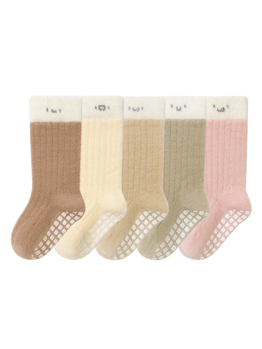 Baby Floor Socks Cozy Non-Slip Indoor Socks for Toddlers