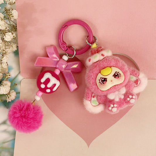 Cute Cartoon Keychain Bag Charm for Kids