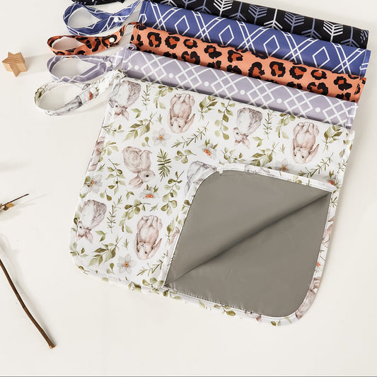 Portable Waterproof Baby Changing Pad Diaper Bag