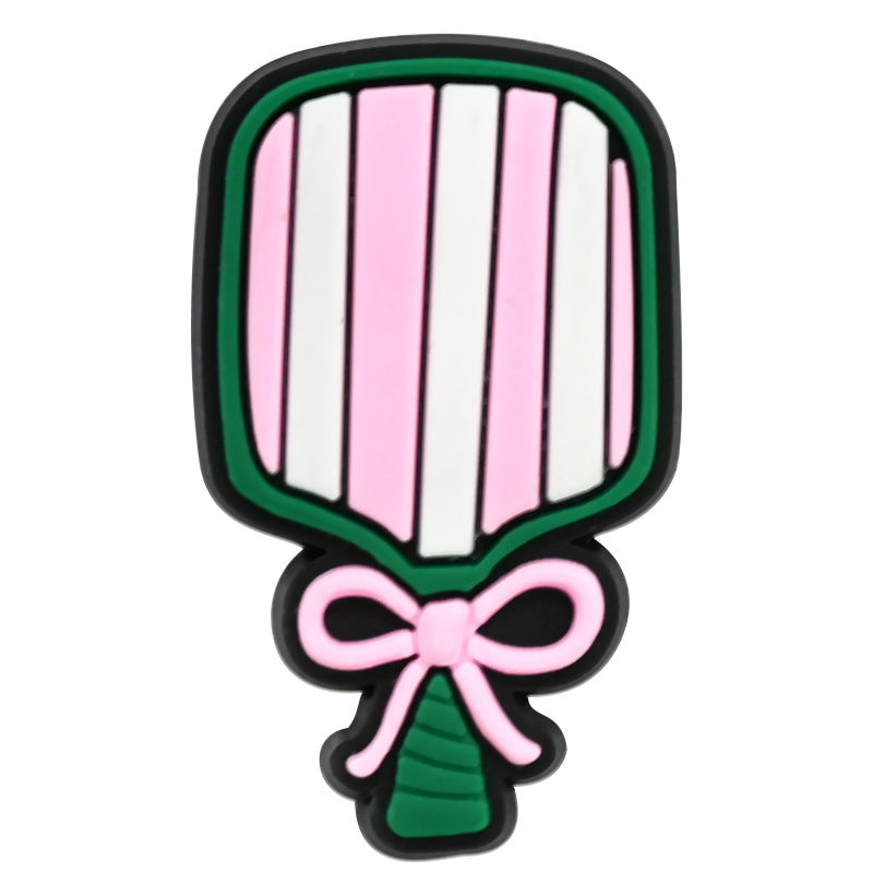 PVC Pea Shaped Removable Clog Shoe Charms