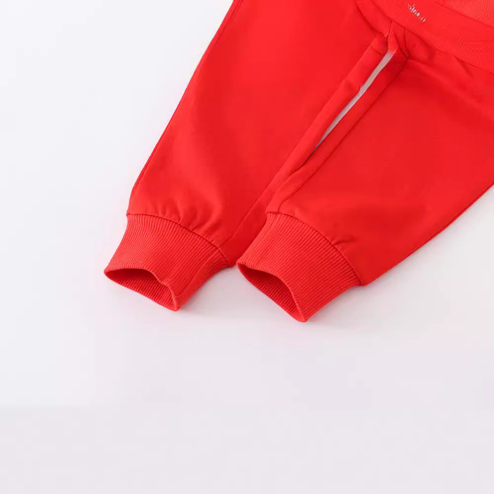 Kids Casual Jogger Pants Cotton Soft Winter Trousers