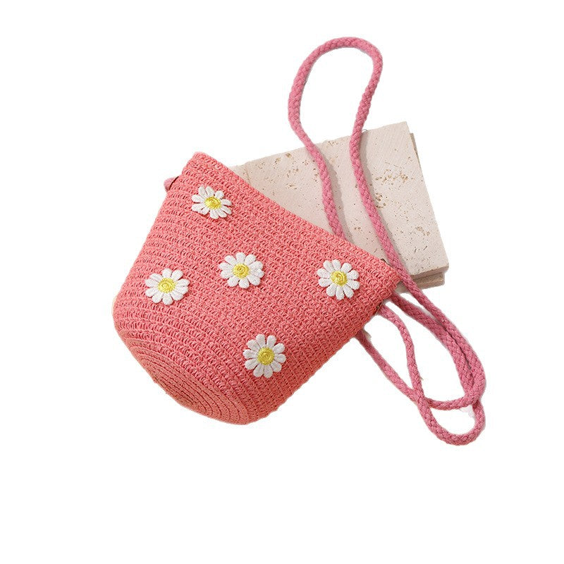 Cute Children's Summer Daisy Crossbody Bag